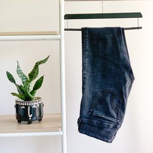 Hollister low rise black skinny jeans